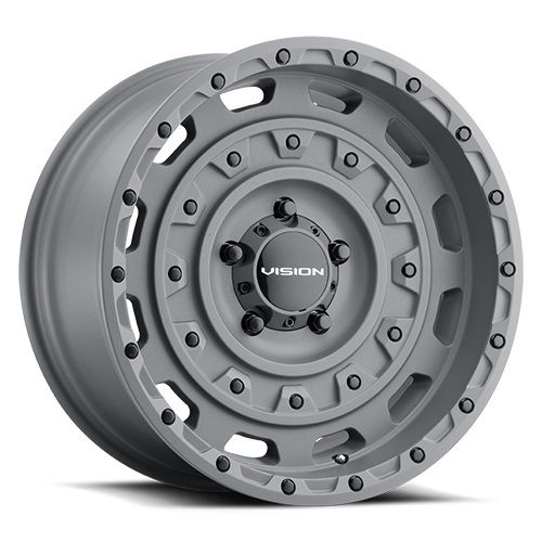 Vision Offroad Tactical 403 Thrashed Gunmetal - Part Number 403-8987TG-18 Vision Offroad Tactical 403 Thrashed Gunmetal Photo