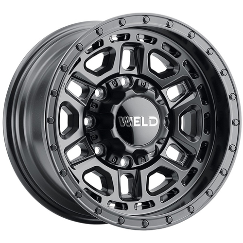 Weld Off-Road Crux W119 Satin Black - Part Number W11900018475 Weld Off-Road Crux W119 Satin Black Photo