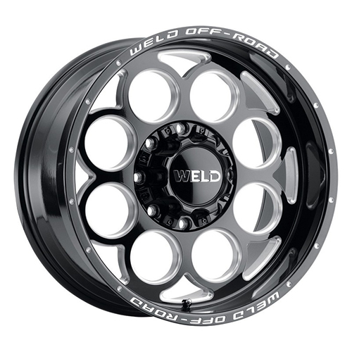 Weld Off-Road Redondo Gloss Black Milled - Part Number W11309018575 Weld Off-Road Redondo Gloss Black Milled Photo