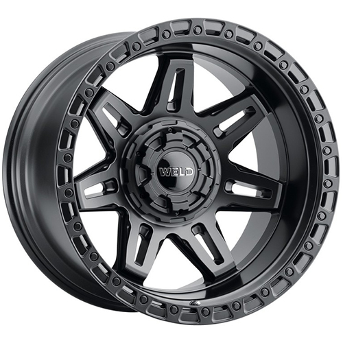 Weld Off-Road Stellar W141 Satin Black - Part Number W14109082500 Weld Off-Road Stellar W141 Satin Black Photo