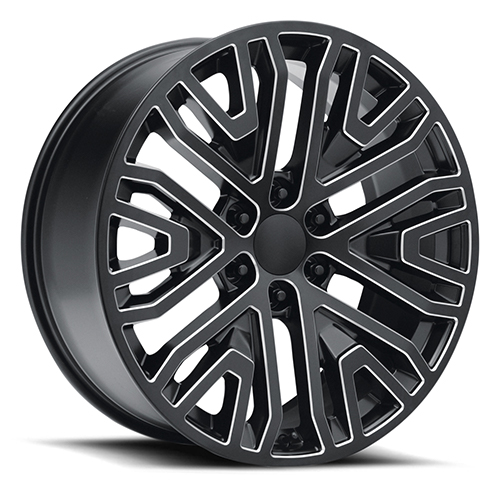 Wheel Replicas NextGen Silverado V1190 Satin Black Milled Photo