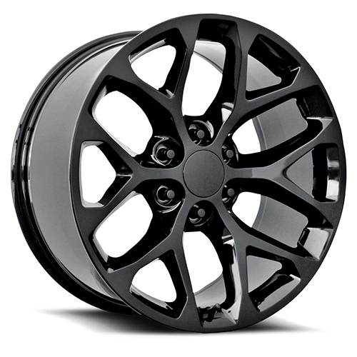 Wheel Replicas Sierra Snowflake V1182 Gloss Black - Part Number V1182-2415827GB Wheel Replicas Sierra Snowflake V1182 Gloss Black Photo