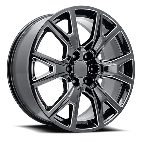 Wheel Replicas Silverado Y-Spoke V1194 Gloss Black Milled - Part Number V1194-2295824GBM Wheel Replicas Silverado Y-Spoke V1194 Gloss Black Milled Photo