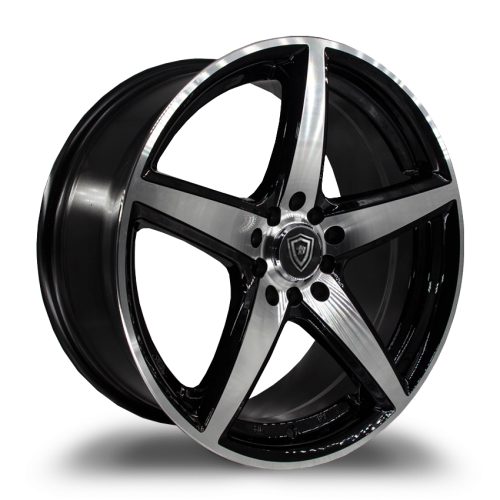 White Diamond W244 Black Machined