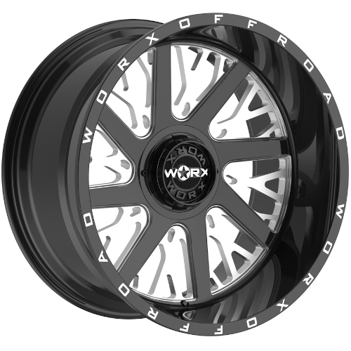 Worx Overtime 815 Gloss Black Milled Photo