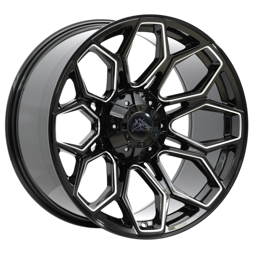 X-Drive Beast Gloss Black Milled