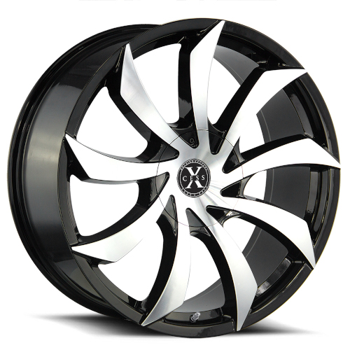 Xcess X01 Gloss Black Machined - Part Number X01450115GBM Xcess X01 Gloss Black Machined Photo
