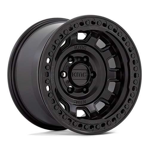 KMC KM236 Satin Black True Beadlock - Part Number KM23679060715N KMC KM236 Satin Black True Beadlock Photo