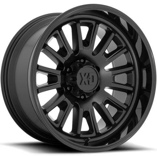 XD Series XD864 Rover Satin Black W/ Gloss Black Lip - Part Number XD86429050700 XD Series XD864 Rover Satin Black W/ Gloss Black Lip Photo