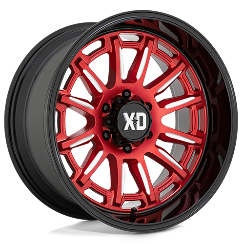 XD Series XD865 Phoenix Candy Red Milled W/ Black Lip - Part Number XD86529064918 XD Series XD865 Phoenix Candy Red Milled W/ Black Lip Photo