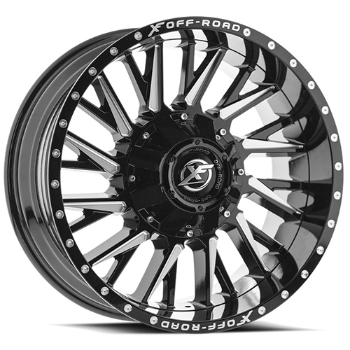 XF Offroad XF-226 Gloss Black Milled Photo