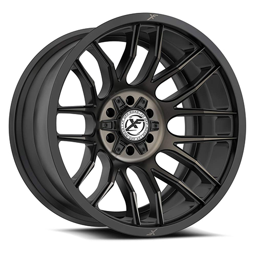 XF Offroad XF-232 Satin Black Machined W/ Double Dark Bronze Tint - Part Number XF-232201051271397-24SBMZDT XF Offroad XF-232 Satin Black Machined W/ Double Dark Bronze Tint Photo