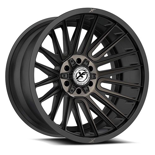 XF Offroad XF-234 Satin Black Machined W/ Double Dark Bronze Tint - Part Number XF-234209061351397+12SBMZDT XF Offroad XF-234 Satin Black Machined W/ Double Dark Bronze Tint Photo
