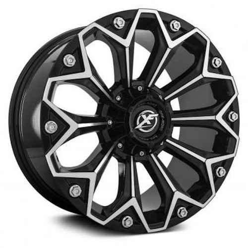 XF Offroad XF-212 Gloss Black Milled Photo