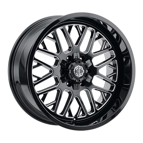 Xtreme Offroad NX-19 Midnight Black With Milled Accents - Part Number NX19-2010T-12PBX-I Xtreme Offroad NX-19 Midnight Black With Milled Accents Photo