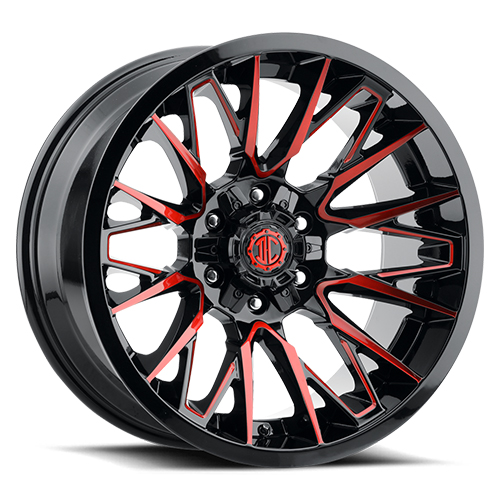 Xtreme Offroad NX-31 Midnight Black With Red Milled Accents - Part Number NX31-2010Y-12NBRFX Xtreme Offroad NX-31 Midnight Black With Red Milled Accents Photo