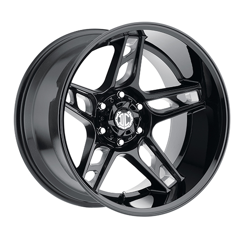 Xtreme Offroad NX-15 Midnight Black W/ Milled Spoke Windows - Part Number NX15-2012PP-44EBX Xtreme Offroad NX-15 Midnight Black W/ Milled Spoke Windows Photo