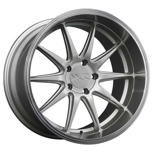 XXR 527D Silver W/ Machined Lip - Part Number 527D096631 XXR 527D Silver W/ Machined Lip Photo