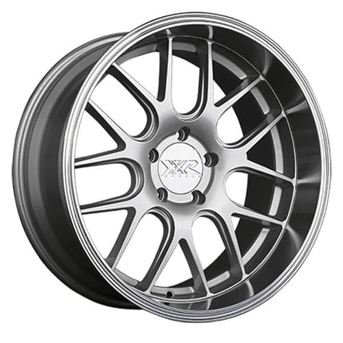 XXR 530D Silver W/ Machined Lip - Part Number 530D896531 XXR 530D Silver W/ Machined Lip Photo