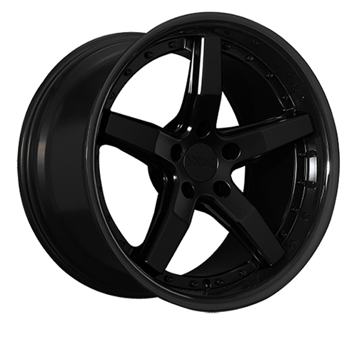XXR 569 Flat Black W/ Gloss Black Lip - Part Number 569001226 XXR 569 Flat Black W/ Gloss Black Lip Photo