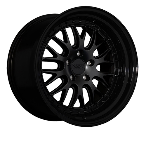 XXR 570 Flat Black W/ Gloss Black Lip - Part Number 570898026 XXR 570 Flat Black W/ Gloss Black Lip Photo