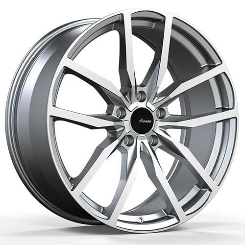 Advanti Racing Rasato 90 Matte Gunmetal W Machined Face - Part Number 90MG-RA9A51445G Advanti Racing Rasato 90 Matte Gunmetal W Machined Face Photo