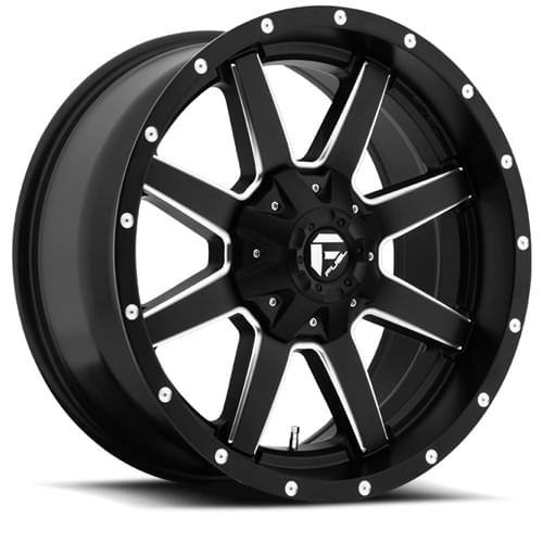 Fuel Offroad Maverick D538 Matte Black W/ Milled Spokes