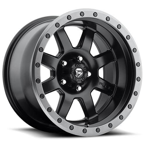 Fuel Offroad Trophy D551 Matte Black W/ Anthracite Ring