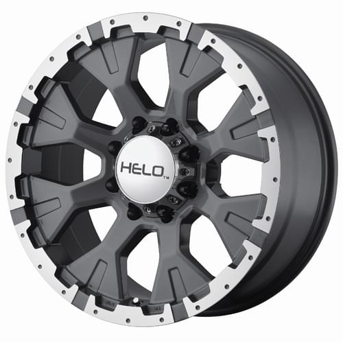 Helo HE878 Dark Silver W/ Machined Flange Photo