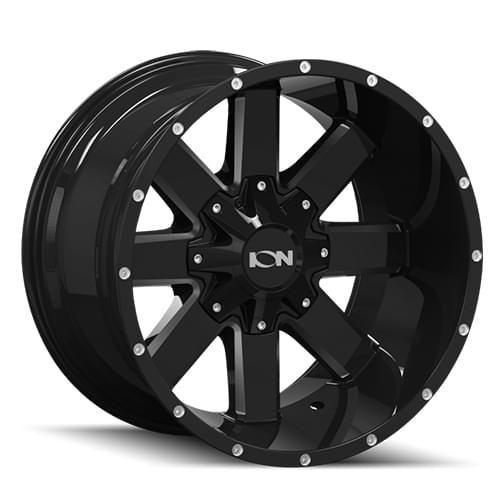 Ion Alloy 141 Gloss Black W/ Milled Spokes