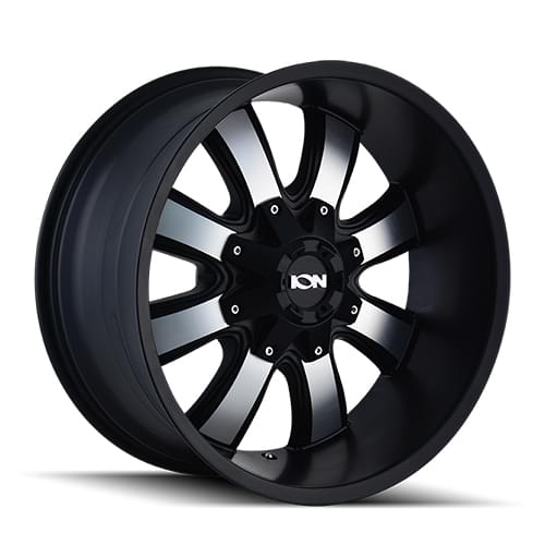 Ion Alloy 189 Satin Black W/ Machined Face - Part Number 189-7952B Ion Alloy 189 Satin Black W/ Machined Face Photo