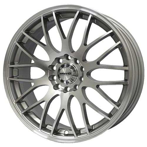 Maxxim Maze 38 Silver W/ Machined Face - Part Number 38S-MZ56D0438M Maxxim Maze 38 Silver W/ Machined Face Photo