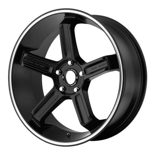 Motegi Racing MR122 Satin Black W/ Machined Flange Photo