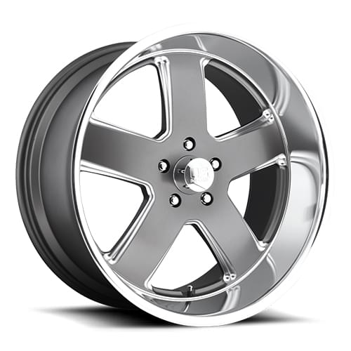US Mags Hustler U118 Gunmetal W/ Diamond Lip - Part Number U11820957352 US Mags Hustler U118 Gunmetal W/ Diamond Lip Photo