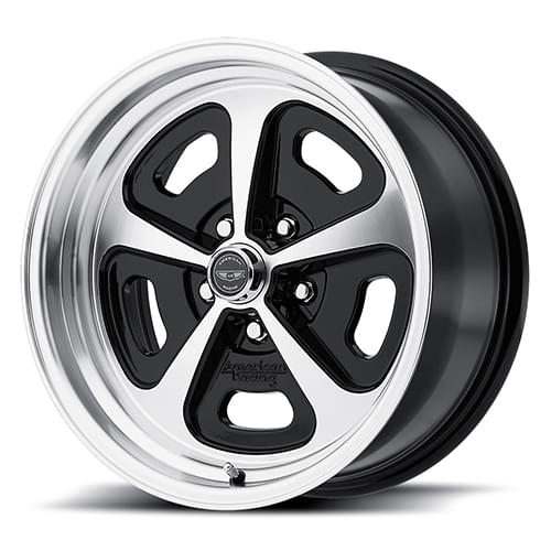 American Racing VN501 Gloss Black W/ Machined Face - Part Number VN50179034512 American Racing VN501 Gloss Black W/ Machined Face Photo